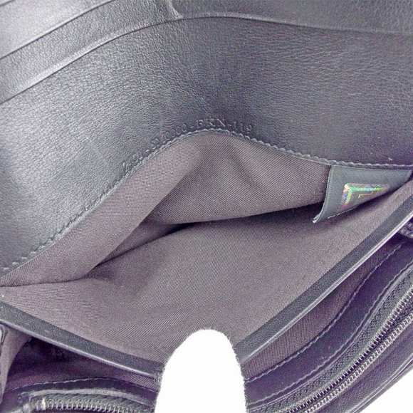 FENDI Long Wallet Pecan Beige Canvas ?~ Leather Authentic Used T9579 - Picture 8 of 8